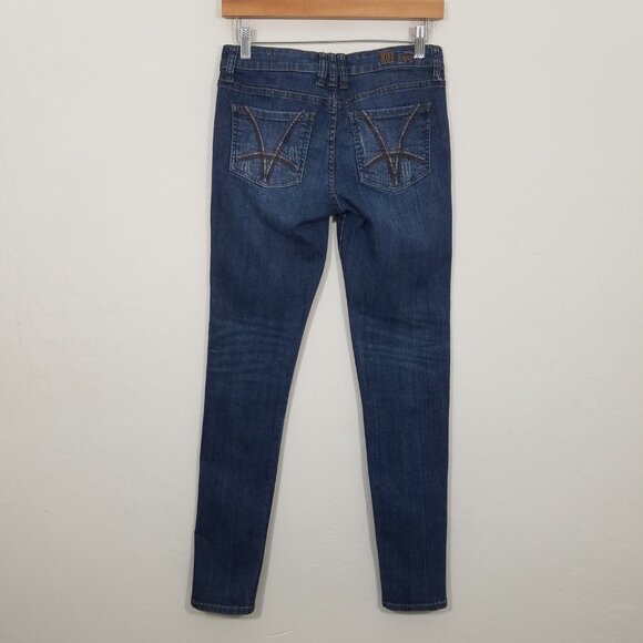 Kut from the Kloth VIV Toothpick Skinny Stretch Jeans Blue Size 2 - Picture 4 of 6